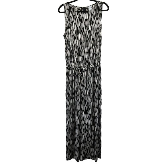 Chico's Monochrome Sleeveless Jumpsuit - Picture 1 of 7